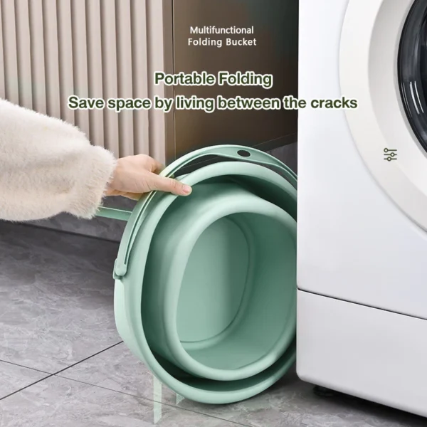 Portable Foldable Collapsible Bucket