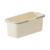 Large Capacity Rectangular Plastic Mop Bucket
