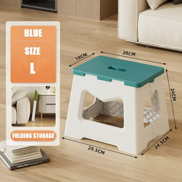 Foldable Plastic Stool Chair